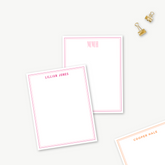 monogram notepad, personalized notepad, custom notepad, monogram stationery, personalized stationery, custom stationery, custom gift, personalized gift